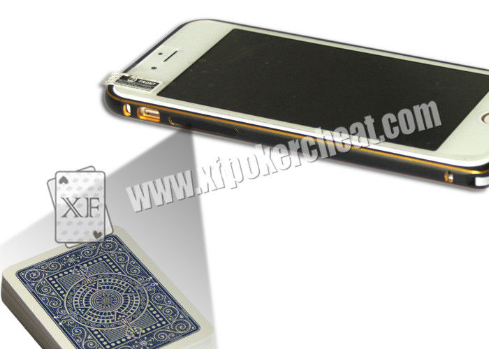 Золотистой игра карточек при закрытых дверях мобильного телефона Iphone 6 цвета используемая камерой
